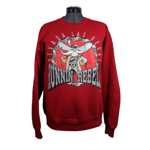 CMS Casuals UNLV Runnin Rebels NCAA collegiate vintage crew neck sweatshirt - Picture 1 of 14
